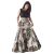 Keya Fab Women's Printed Banglory satin semi-stitched Lehenga Choli (Free Size; Multicolor)